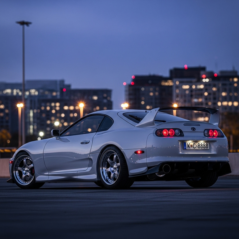 Toyota Supra MK 4 - Sleek High-Performance Sports Car Toyota Supra MK 4 - Sleek High-Performance Sports Car