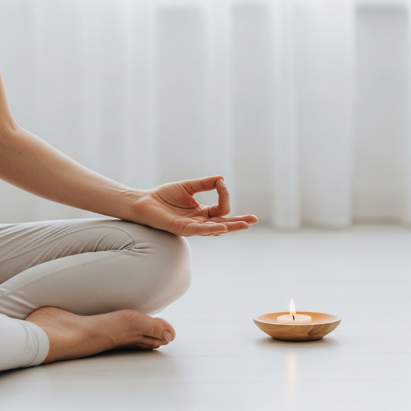 Serene Tranquility in Minimalist Meditation | Soft Lighting & Deep Breathing Serene Tranquility in Minimalist Meditation | Soft Lighting & Deep Breathing