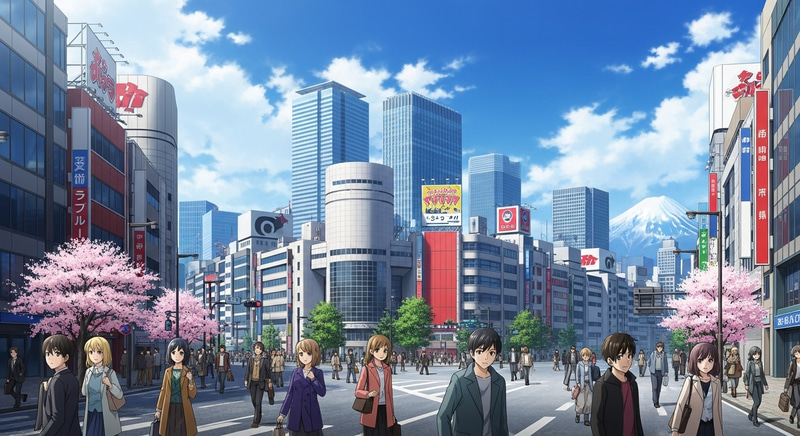 Tokyo Cityscape | Mount Fuji & Urban Lifestyle Tokyo Cityscape | Mount Fuji & Urban Lifestyle