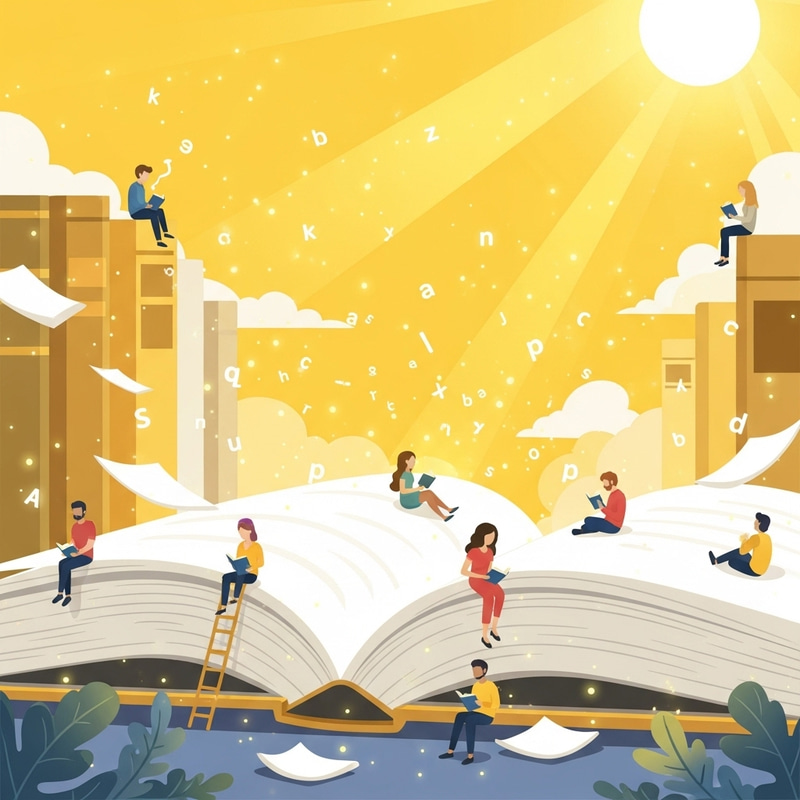 Charming Yellow & White Mobile Wallpaper for Readers Charming Yellow & White Mobile Wallpaper for Readers