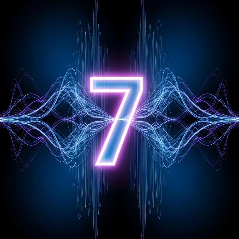 Neon '7' Ethereal Energy Waves Neon '7' Ethereal Energy Waves