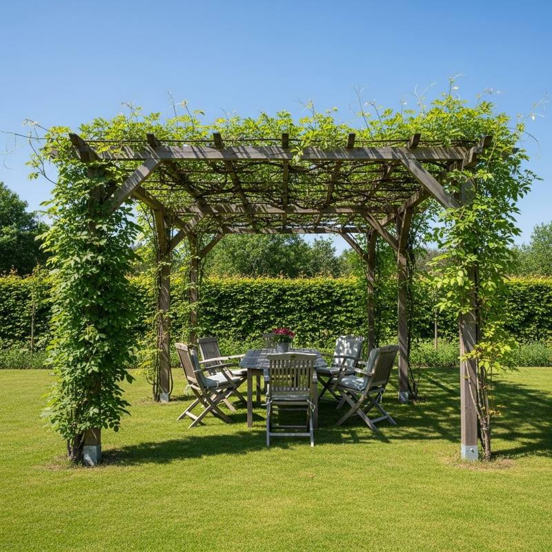 Ecological Pergola: Sustainable Garden Design