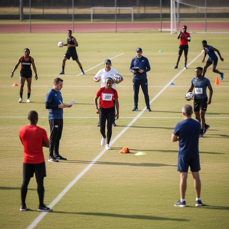 Realistic Sports Detection Event: Athletes in Action Realistic Sports Detection Event: Athletes in Action