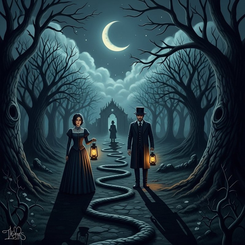 Twisted Love Story: Dark and Mysterious Art