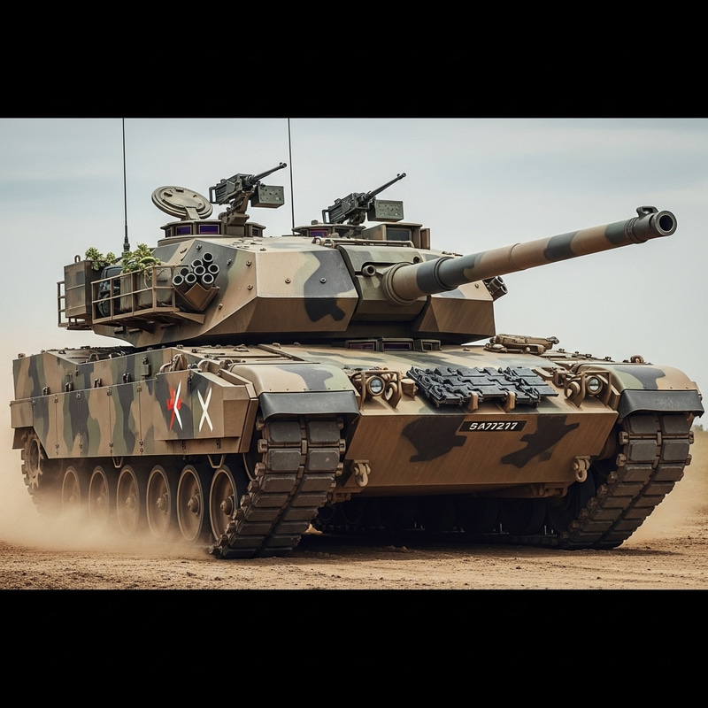 Military Tank - Armored Vehicle for Battle Military Tank - Armored Vehicle for Battle