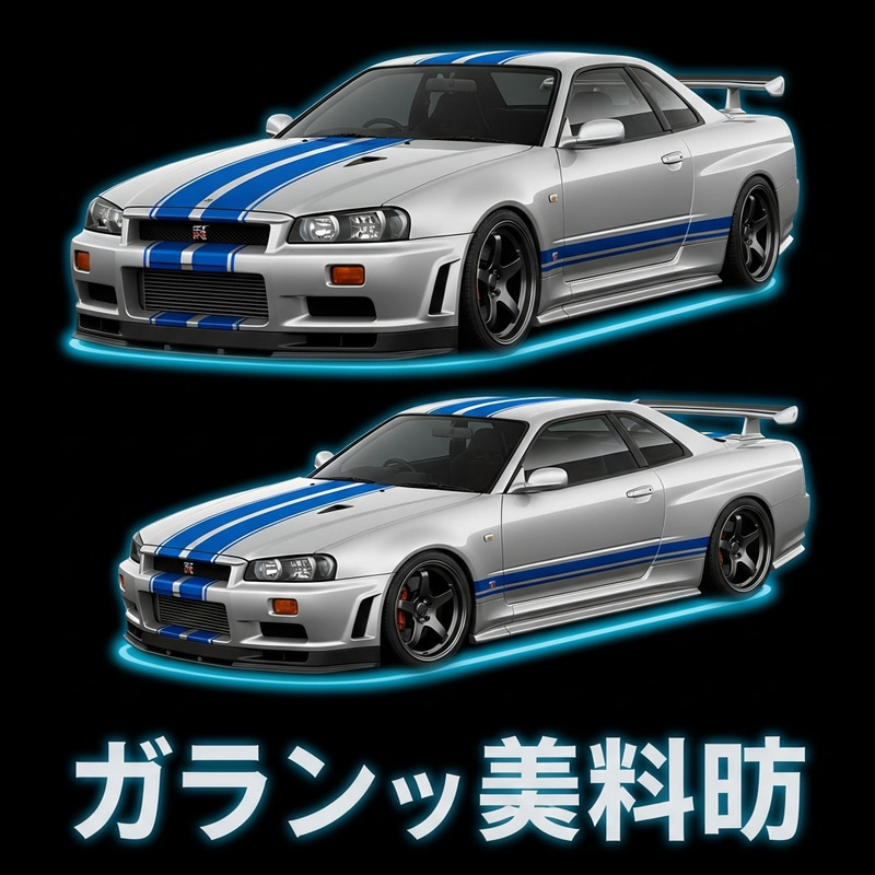 1999 Nissan Skyline GT-R R34 Custom Silver JDM Car | Fast and Furious 1999 Nissan Skyline GT-R R34 Custom Silver JDM Car | Fast and Furious