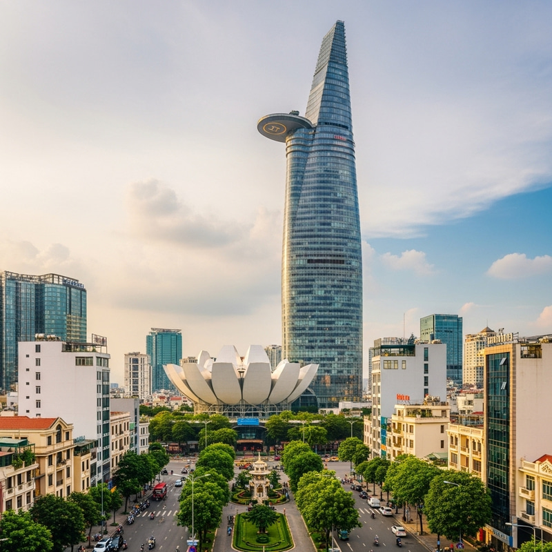Bitexco Financial Tower | Stunning Ho Chi Minh City Skyscraper