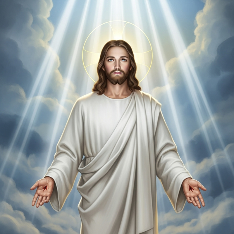 Resurrected Jesus Christ in Divine Splendor Resurrected Jesus Christ in Divine Splendor