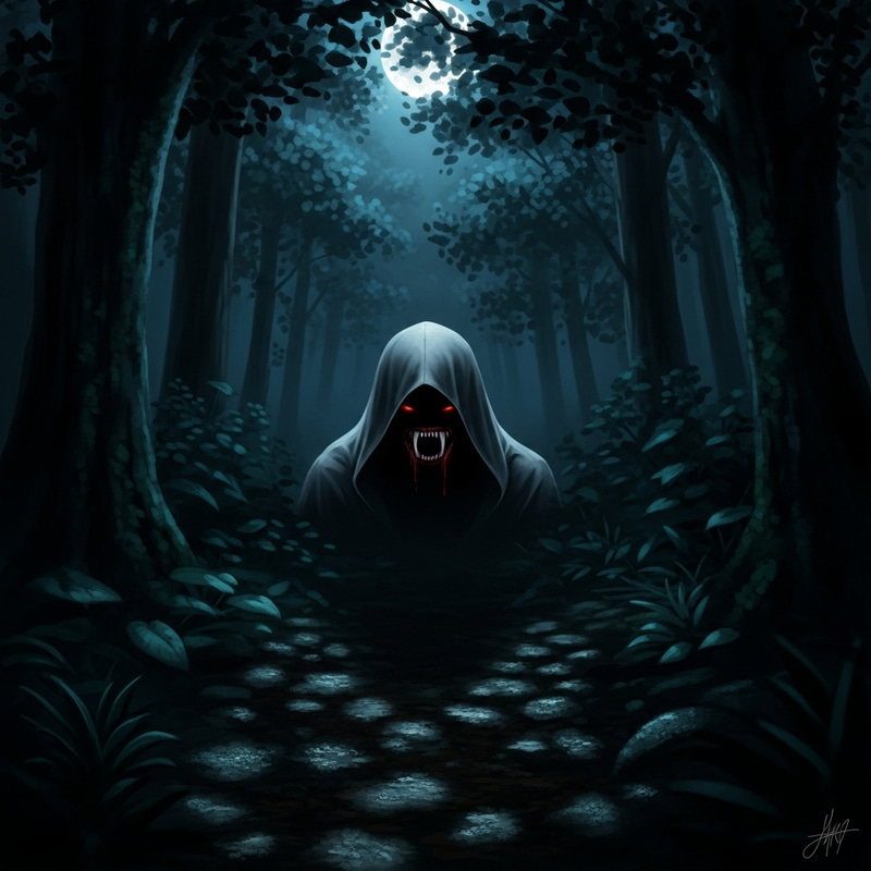 Sinister Nocturnal Predator: Haunting Moonlit Mystery Sinister Nocturnal Predator: Haunting Moonlit Mystery