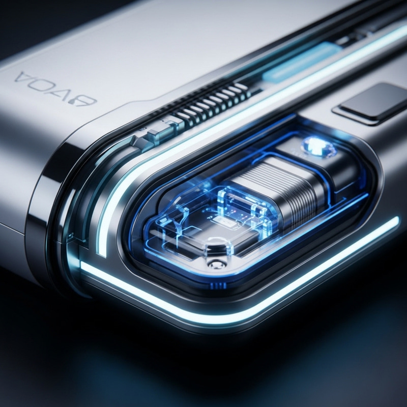 Sleek Futuristic Prototype Device | Advanced Technology Sleek Futuristic Prototype Device | Advanced Technology