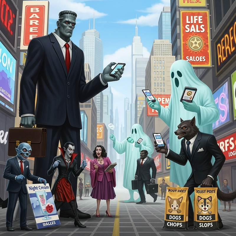 Sales Horror: The World Dominated by Monstrous Reps