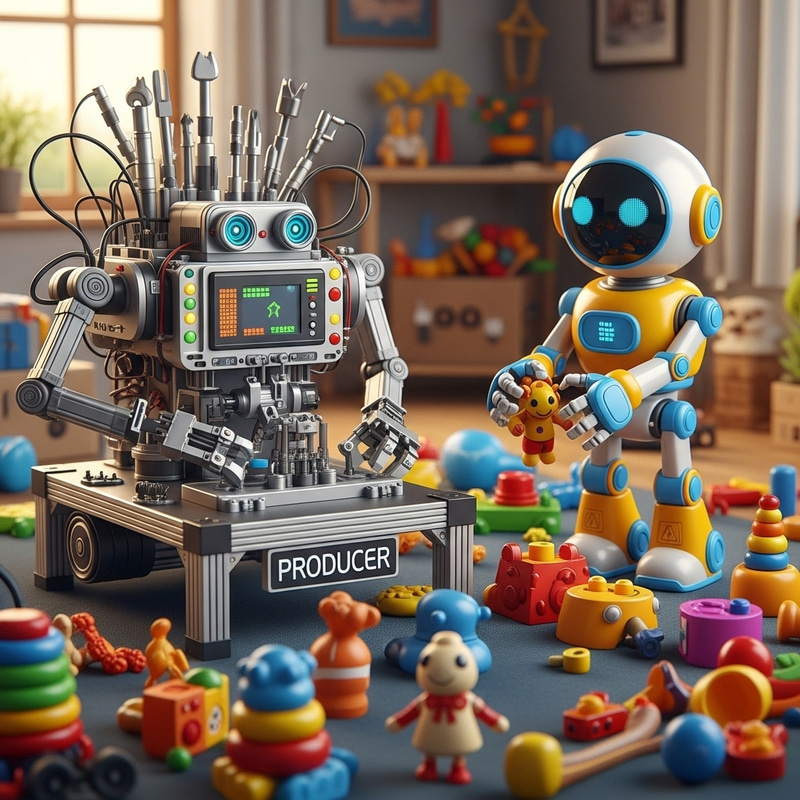 Creative Robots: Producer and Consumer in Toy Wonderland Creative Robots: Producer and Consumer in Toy Wonderland
