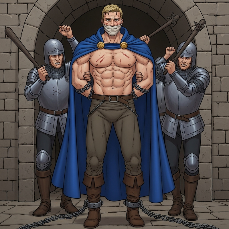 Captive Prince in Struggle | Arrested & Shackled