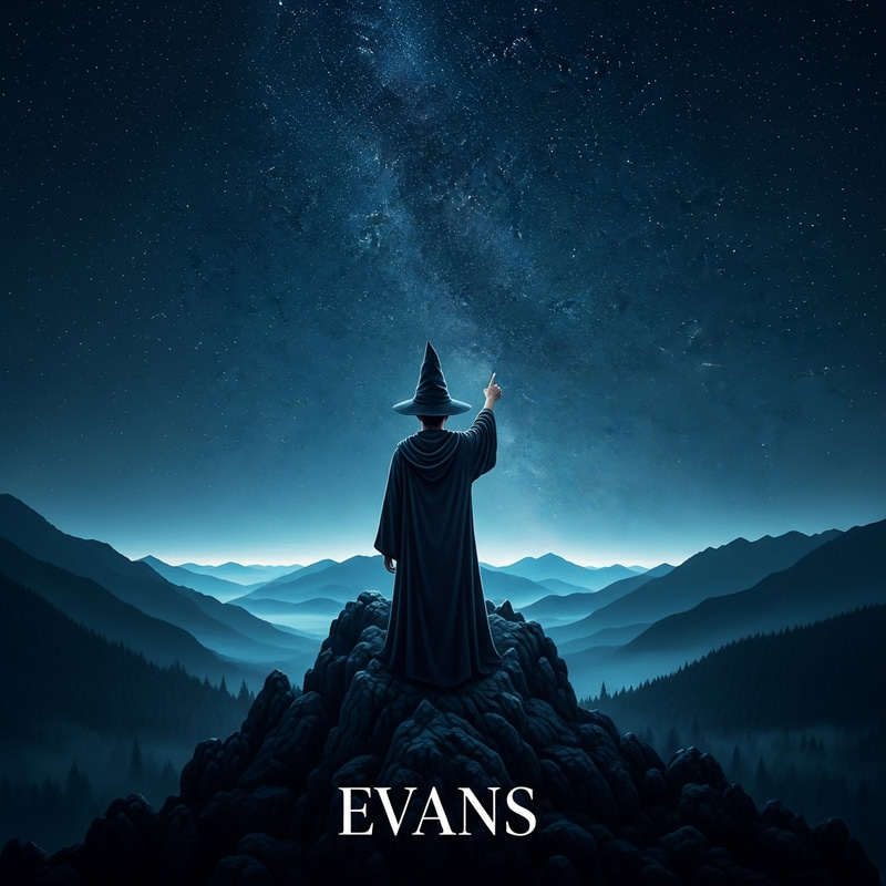 Tranquil Meditation Garden with Celestial Sorcerer overlooking Starry Night Sky at Evans Tranquil Meditation Garden with Celestial Sorcerer overlooking Starry Night Sky at Evans