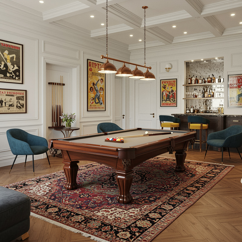Modern Billiards Room Interior Design Ideas Modern Billiards Room Interior Design Ideas