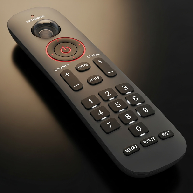 Sleek Modern Remote Control for All Devices
