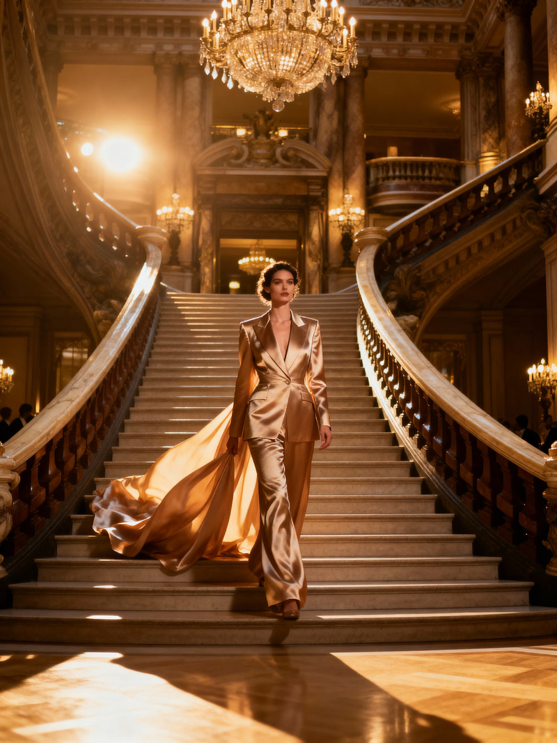 Elegant Fashion at Grand Staircase Events Elegant Fashion at Grand Staircase Events