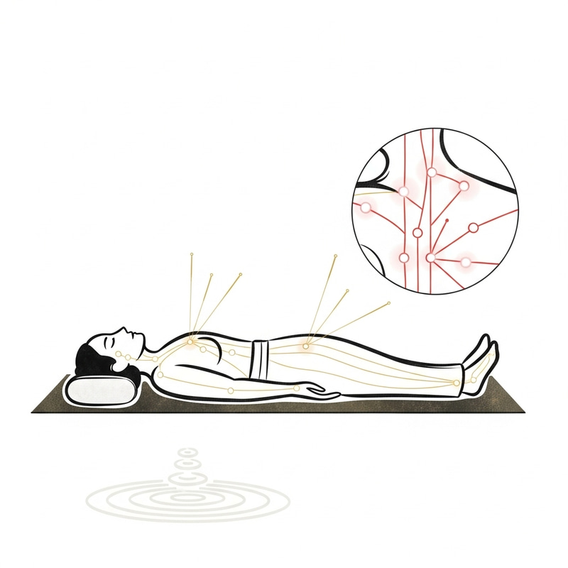 Minimalistic Japanese Acupuncture Art, Channel Close-Up