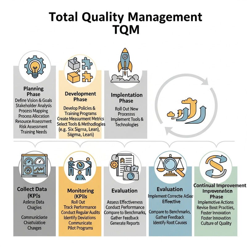 Total Quality Management Implementation Stages Total Quality Management Implementation Stages