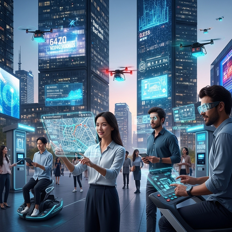 Digital Transformation Impact: Futuristic Technology Integration