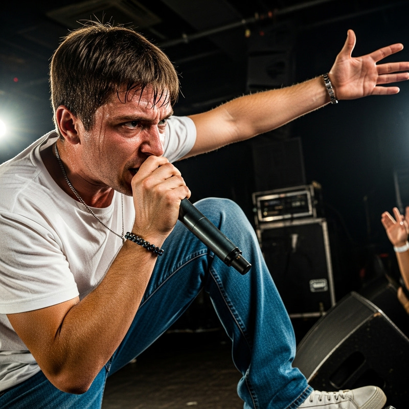 Eminem Performance | Dynamic Caucasian Musician