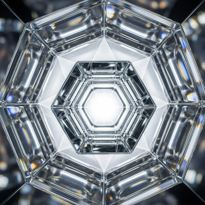 Clear Glass Icosahedron with Dodecahedron Inside Clear Glass Icosahedron with Dodecahedron Inside