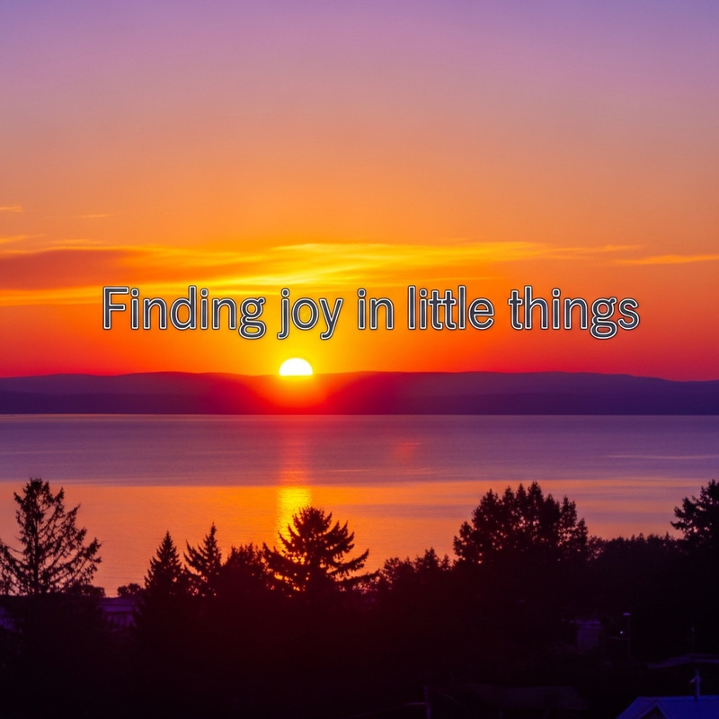 Joyful Sunset Colors - Abstract Art Inspiration