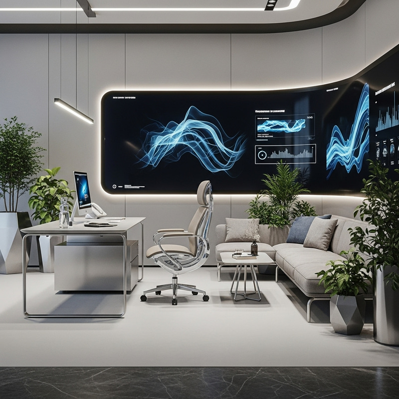 Modern Futuristic Office Interior Design Ideas