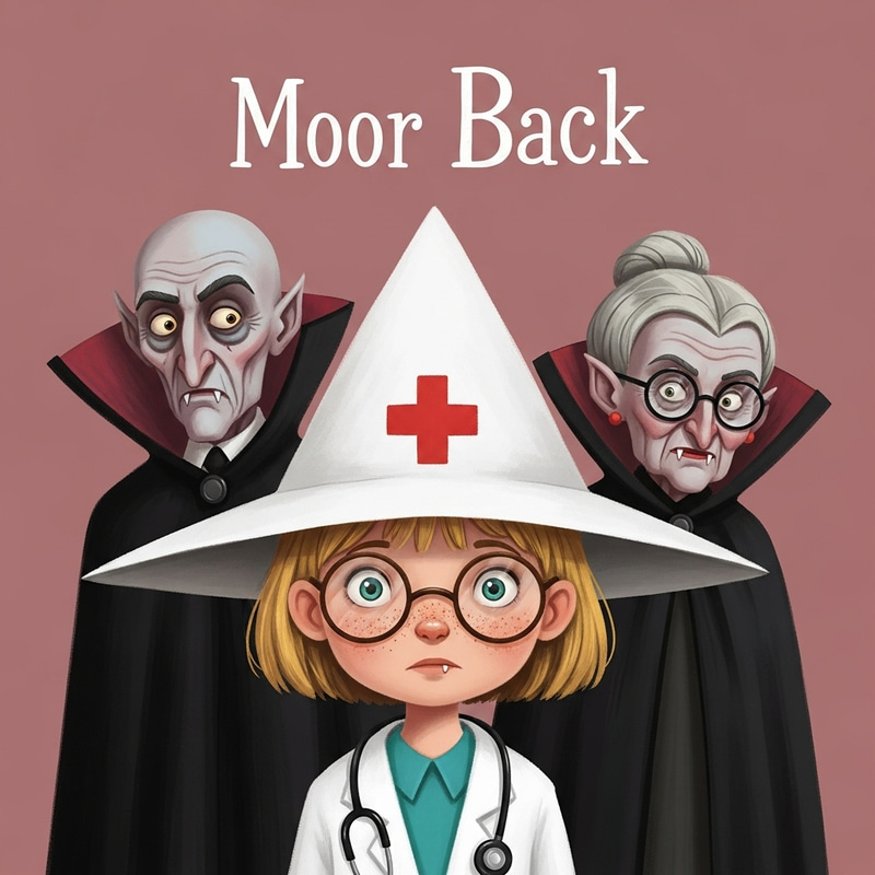 Pixar-Style Children's Book Cover: Young Doctor Pixar-Style Children's Book Cover: Young Doctor