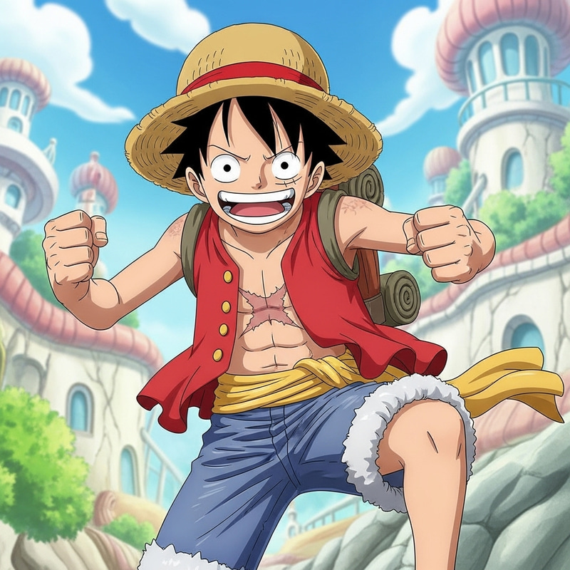 Luffy - The Enthusiastic Adventure Seeker Luffy - The Enthusiastic Adventure Seeker