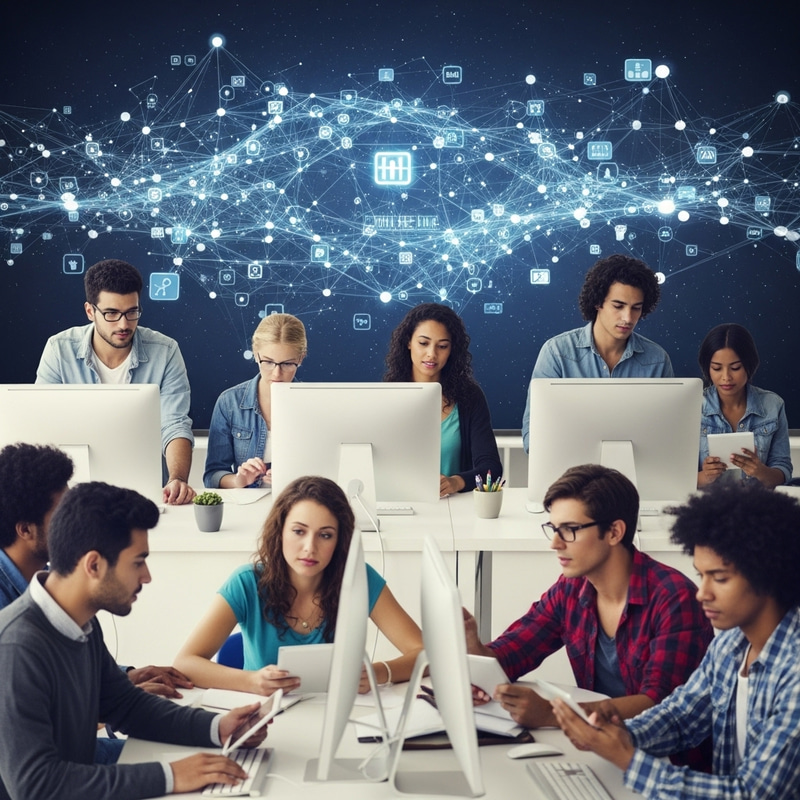 Interactive Learning Environment Through ICT in Education