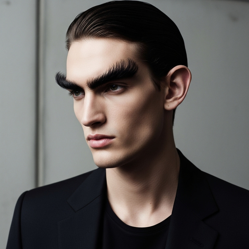 Stunning Male Model with Unique Features Stunning Male Model with Unique Features