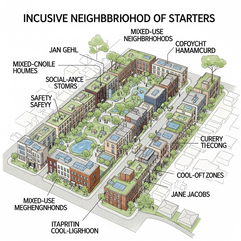 Creating Sustainable, Inclusive Communities: Affordable Housing, Green Spaces & Social Interaction