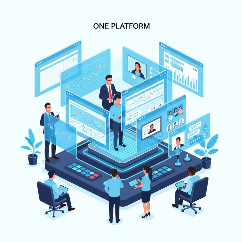 Futuristic Digital Platform for Project Management Futuristic Digital Platform for Project Management