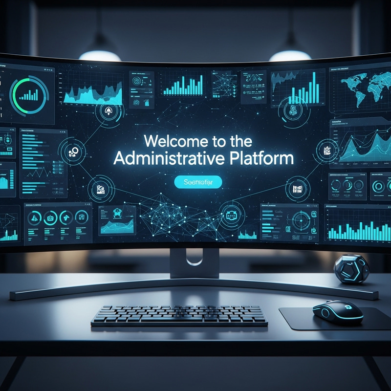 Welcome to the Administrative Platform - 4K Image
