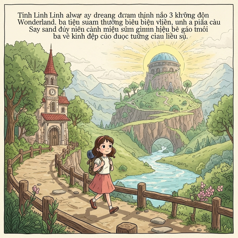 Linh's Adventure to Wonderland: A Beautiful Fairy Tale Journey Linh's Adventure to Wonderland: A Beautiful Fairy Tale Journey