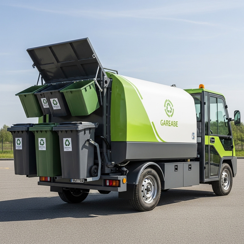 Efficient Mobile Garbage Collection Vehicle | Innovative Waste Management