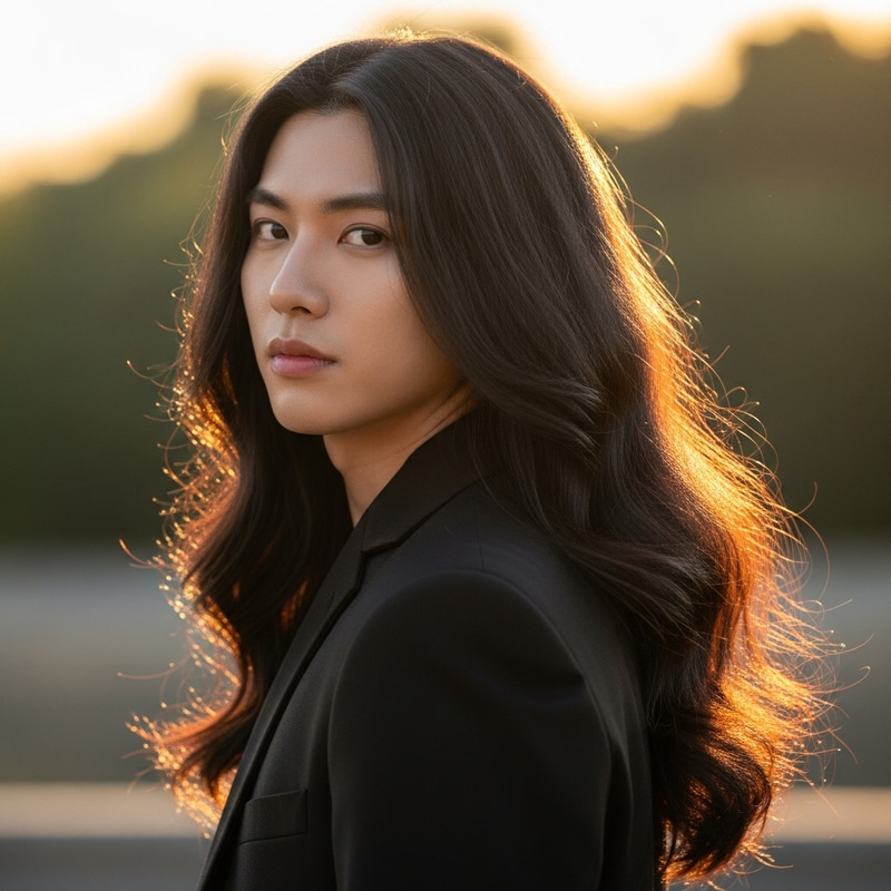 Dark-Haired Man Dark-Haired Man