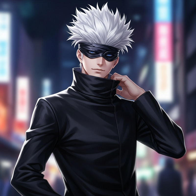 Gojo Satoru: Mysterious Character with White Hair Gojo Satoru: Mysterious Character with White Hair