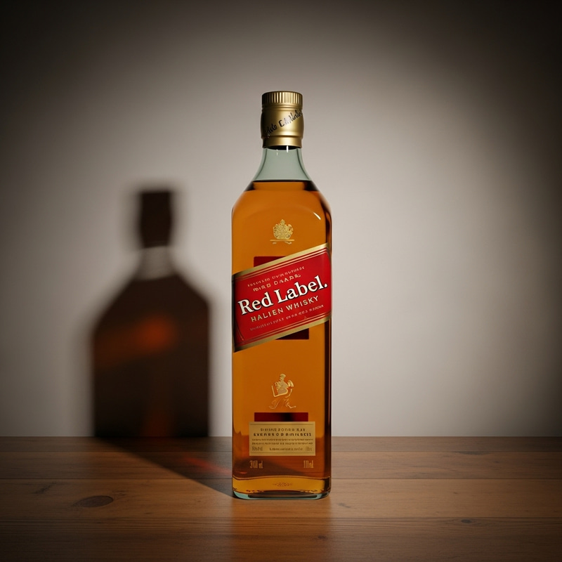 Red Label Whisky Bottle - Premium Spirits Quality Red Label Whisky Bottle - Premium Spirits Quality