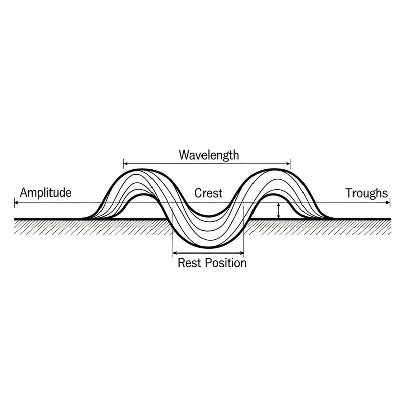 Understanding the Components of a Transverse Wave Understanding the Components of a Transverse Wave