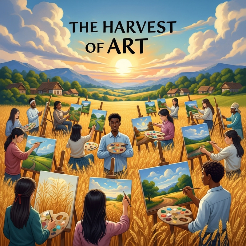 Colorful Harvest of Art: Creative Country Inspirations Colorful Harvest of Art: Creative Country Inspirations