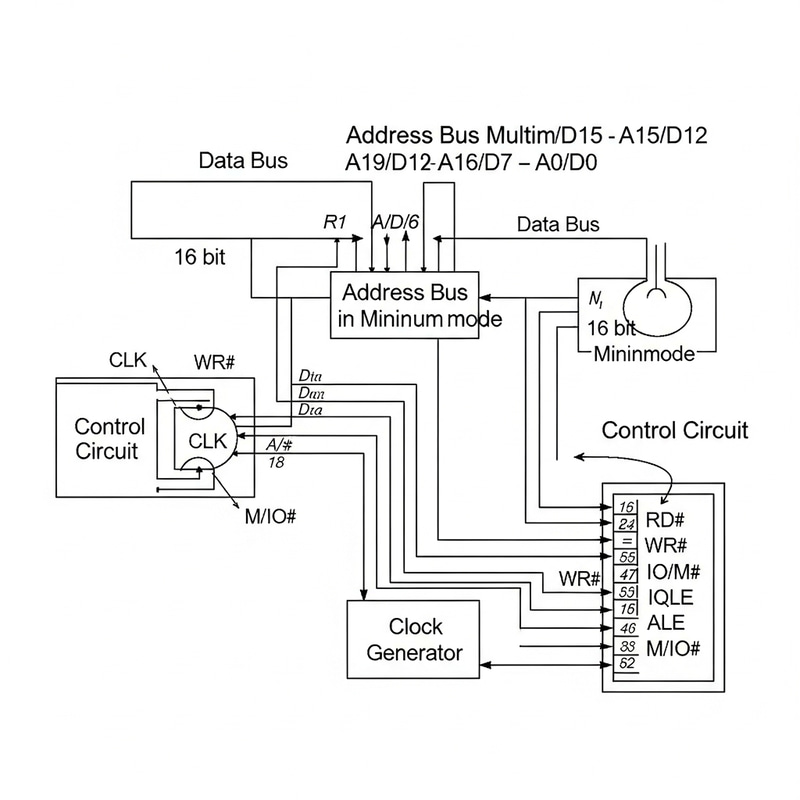 Understanding the Minimum Mode of 8086 Microprocessor