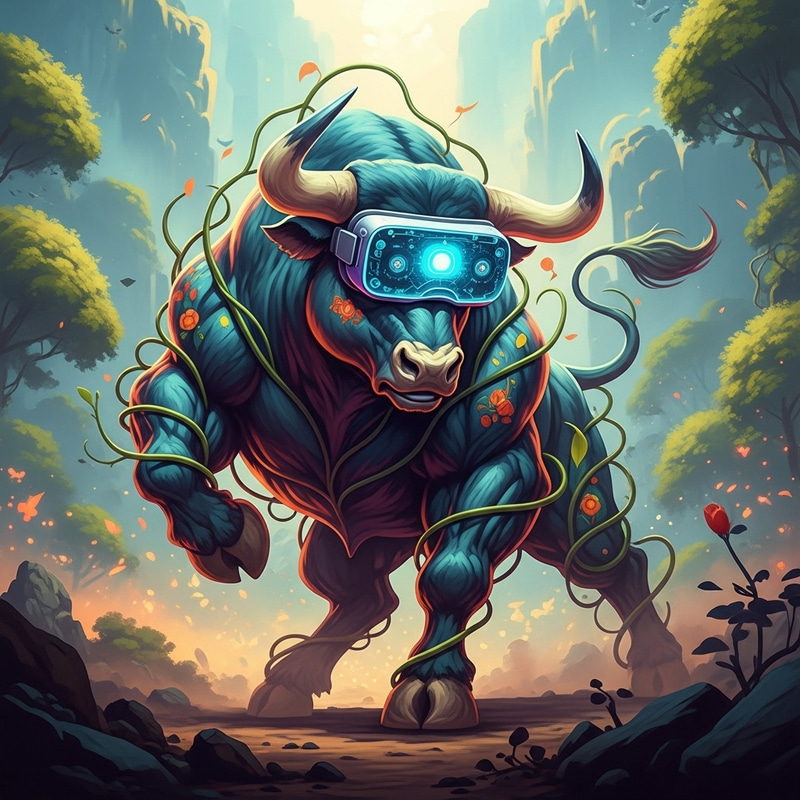 Immersive Virtual Bull: Mastering Real & Digital Worlds Immersive Virtual Bull: Mastering Real & Digital Worlds