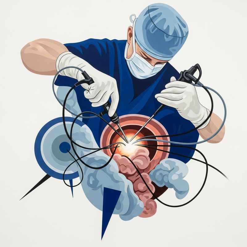 Laparoscopy Abstract Expressionism Artwork Laparoscopy Abstract Expressionism Artwork