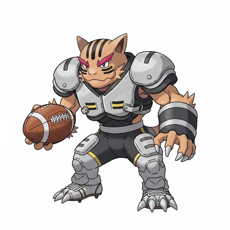 Football-Themed American Football Pokémon