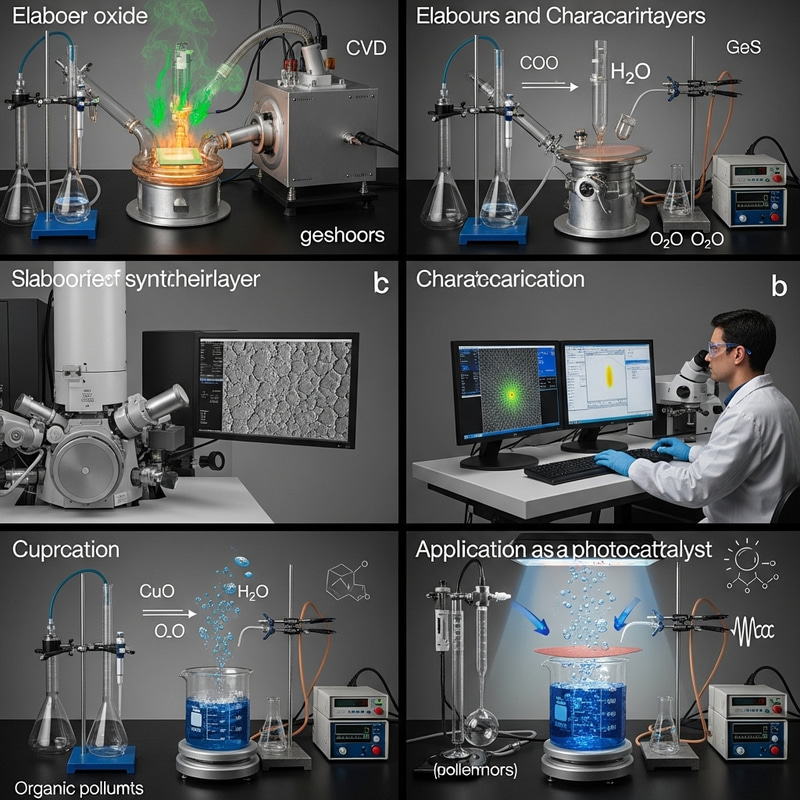 Elaboration and Characterization of Copper Oxide Thin Films for Photocatalysis Elaboration and Characterization of Copper Oxide Thin Films for Photocatalysis