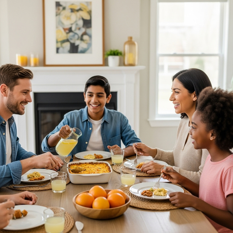 Unity & Love: Familial Relationships Inspiring Multiracial Family Meal Unity & Love: Familial Relationships Inspiring Multiracial Family Meal