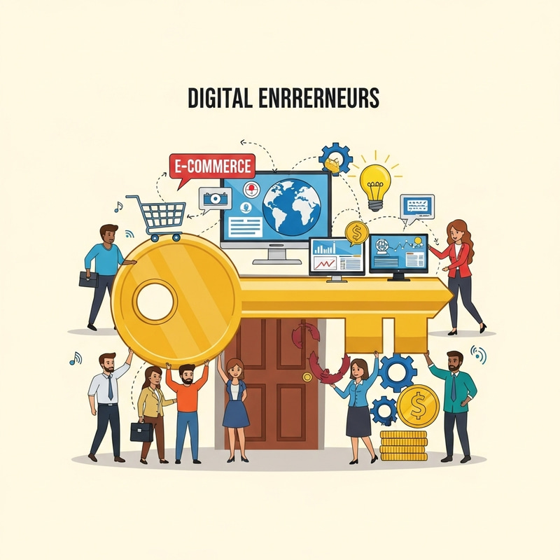 Unlock Online Success: Essential Keys for New Entrepreneurs