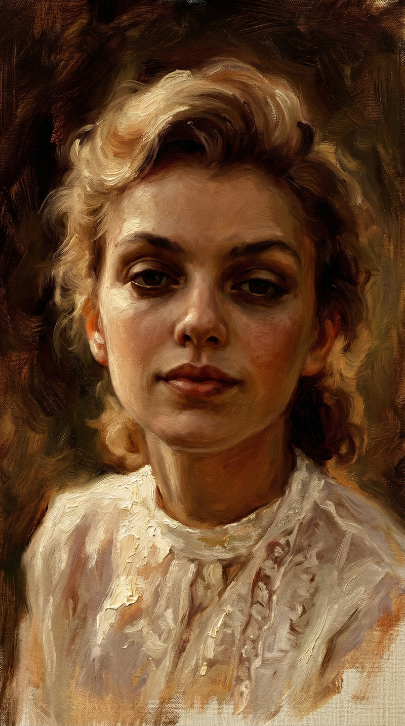 Classical Oil Painting Portraits | Rich Artistic Style